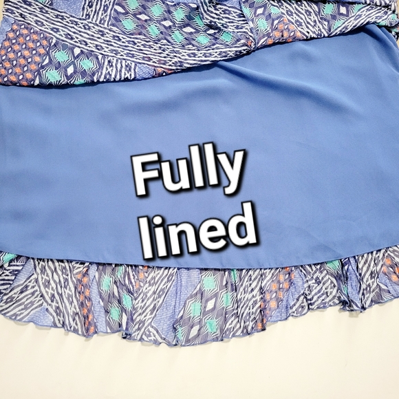 Ruby Rd 22W Pleated Chiffon Maxi Skirt - Picture 5 of 5